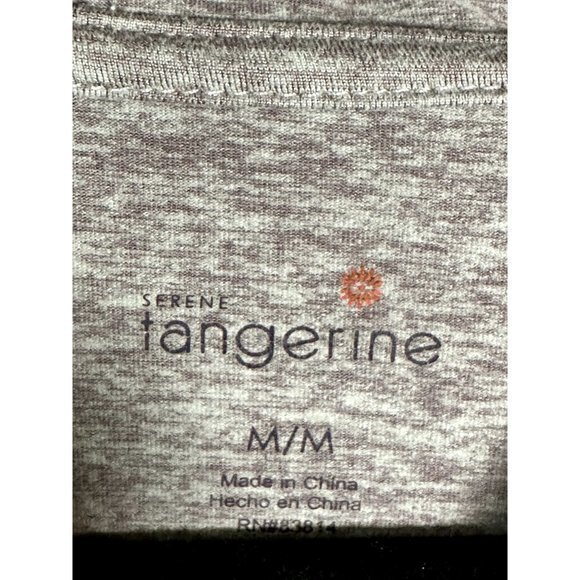 SERENE TANGERINE LADIES SOFT PULLOVER HOODIE LAVENDER/GRAY (M)   EUC    F-302 - Picture 3 of 5